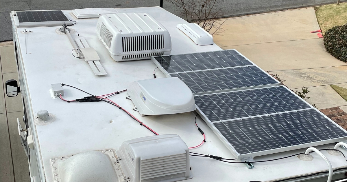 Adding solar and lithium-ion batteries to our truck camper