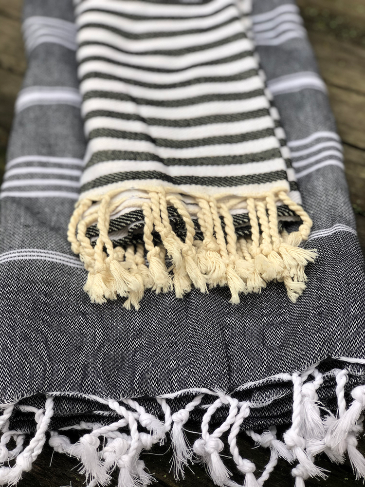 Gray Turkish Towels